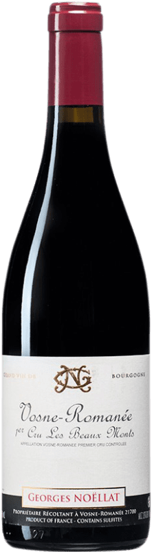 359,95 € Envío gratis | Vino tinto Domaine Georges Noëllat Premier Cru Les Beaux Monts A.O.C. Vosne-Romanée Borgoña Francia Pinot Negro Botella 75 cl