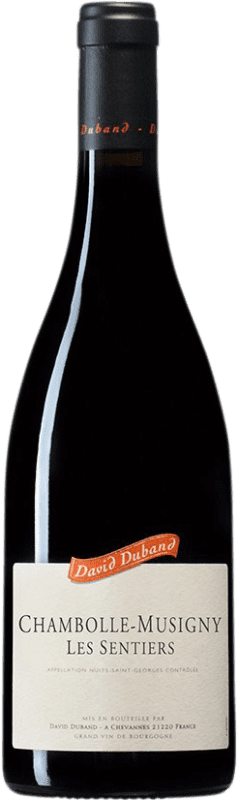 152,95 € 免费送货 | 红酒 David Duband Premier Cru Les Sentiers A.O.C. Chambolle-Musigny 勃艮第 法国 Pinot Black 瓶子 75 cl