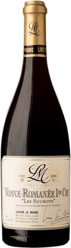 377,95 € Spedizione Gratuita | Vino Rosso Lucien Le Moine Les Suchots 1er Premier Cru A.O.C. Vosne-Romanée Borgogna Francia Pinot Nero 75 cl