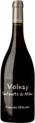 91,95 € Бесплатная доставка | Красное вино François Mikulski 1er Cru Santenots du Milieu A.O.C. Volnay Бургундия Франция Pinot Black бутылка 75 cl