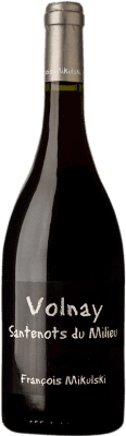 91,95 € 免费送货 | 红酒 François Mikulski Premier Cru Santenots du Milieu A.O.C. Volnay 勃艮第 法国 Pinot Black 瓶子 75 cl