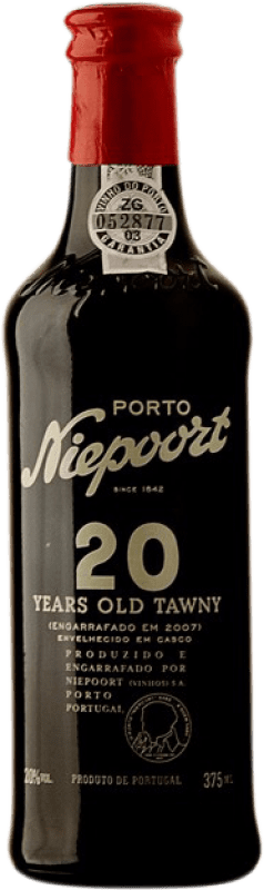 51,95 € 免费送货 | 红酒 Niepoort Tawny I.G. Porto 波尔图 葡萄牙 Touriga Franca, Touriga Nacional, Tinta Roriz 20 岁 半瓶 37 cl