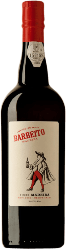 15,95 € Free Shipping | Red wine Barbeito Medium Sweet I.G. Madeira Madeira Portugal Tinta Negra 3 Years Bottle 75 cl