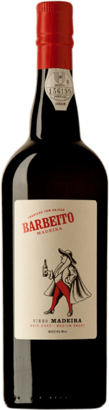 14,95 € Envio grátis | Vinho Tinto Barbeito Medium Sweet — Meio Doce I.G. Madeira Madeira Portugal Tinta 3 Anos 75 cl