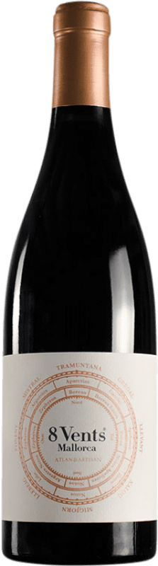 26,95 € Kostenloser Versand | Rotwein Atlan & Artisan 8 Vents I.G.P. Vi de la Terra de Illes Balears Balearen Spanien Flasche 75 cl