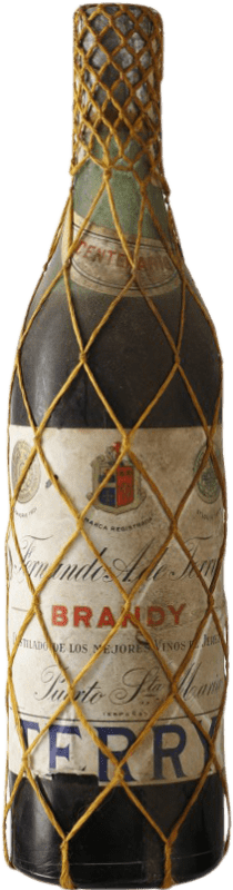 48,95 € Envoi gratuit | Brandy Terry 80 CTM 1980's D.O. Jerez-Xérès-Sherry Espagne Bouteille 75 cl Objet de Collection Non Destinée à la Consommation