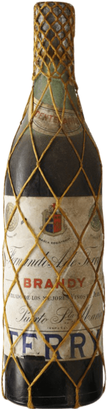 59,95 € Envío gratis | Brandy Terry 80 CTM Ejemplar Coleccionista 1980's D.O. Jerez-Xérès-Sherry España Botella 75 cl