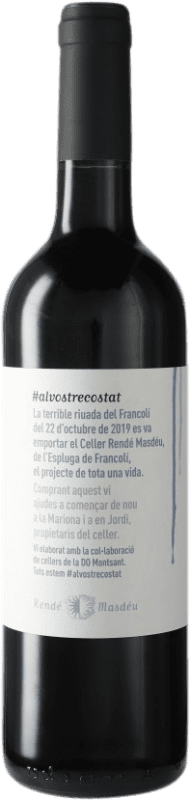 13,95 € Free Shipping | Red wine Rendé Masdéu Al Vostre Costat D.O. Montsant Spain Bottle 75 cl