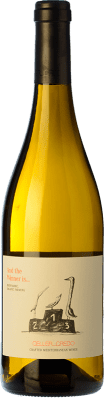 10,95 € Envío gratis | Vino blanco Credo And The Winner Is... España Monastrell, Macabeo, Xarel·lo, Parellada Botella 75 cl