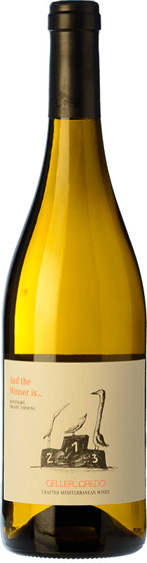 10,95 € Envio grátis | Vinho Branco Credo And The Winner Is Espanha Monastrell, Macabeo, Xarel·lo, Parellada 75 cl