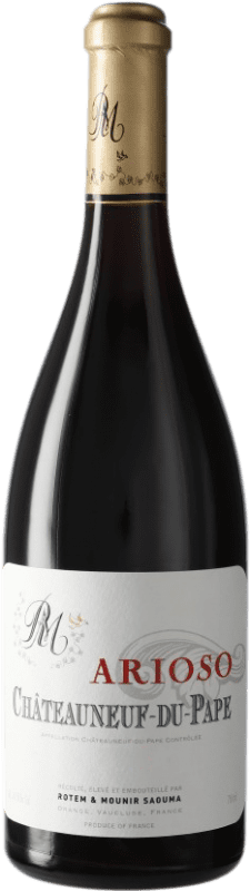 206,95 € Бесплатная доставка | Красное вино Rotem & Mounir Saouma Arioso A.O.C. Châteauneuf-du-Pape Франция Grenache бутылка 75 cl
