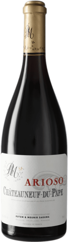 227,95 € Envio grátis | Vinho tinto Rotem & Mounir Saouma Arioso A.O.C. Châteauneuf-du-Pape França Grenache Garrafa 75 cl