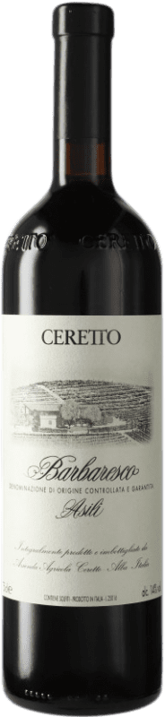 199,95 € 免费送货 | 红酒 Ceretto Asili D.O.C.G. Barbaresco 皮埃蒙特 意大利 Nebbiolo 瓶子 75 cl