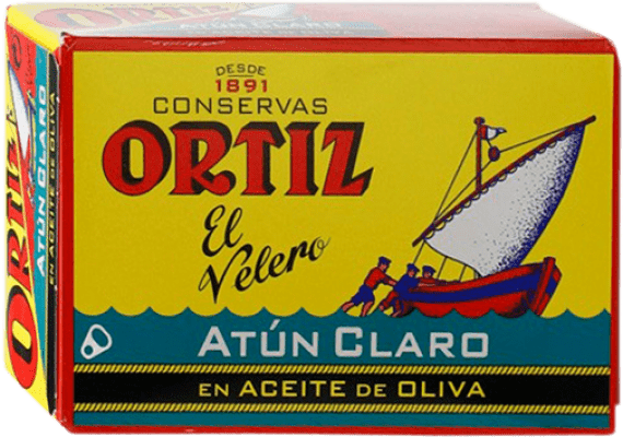 2,95 € Spedizione Gratuita | Conserve di Pesce Ortíz Atún en Aceite de Oliva Spagna