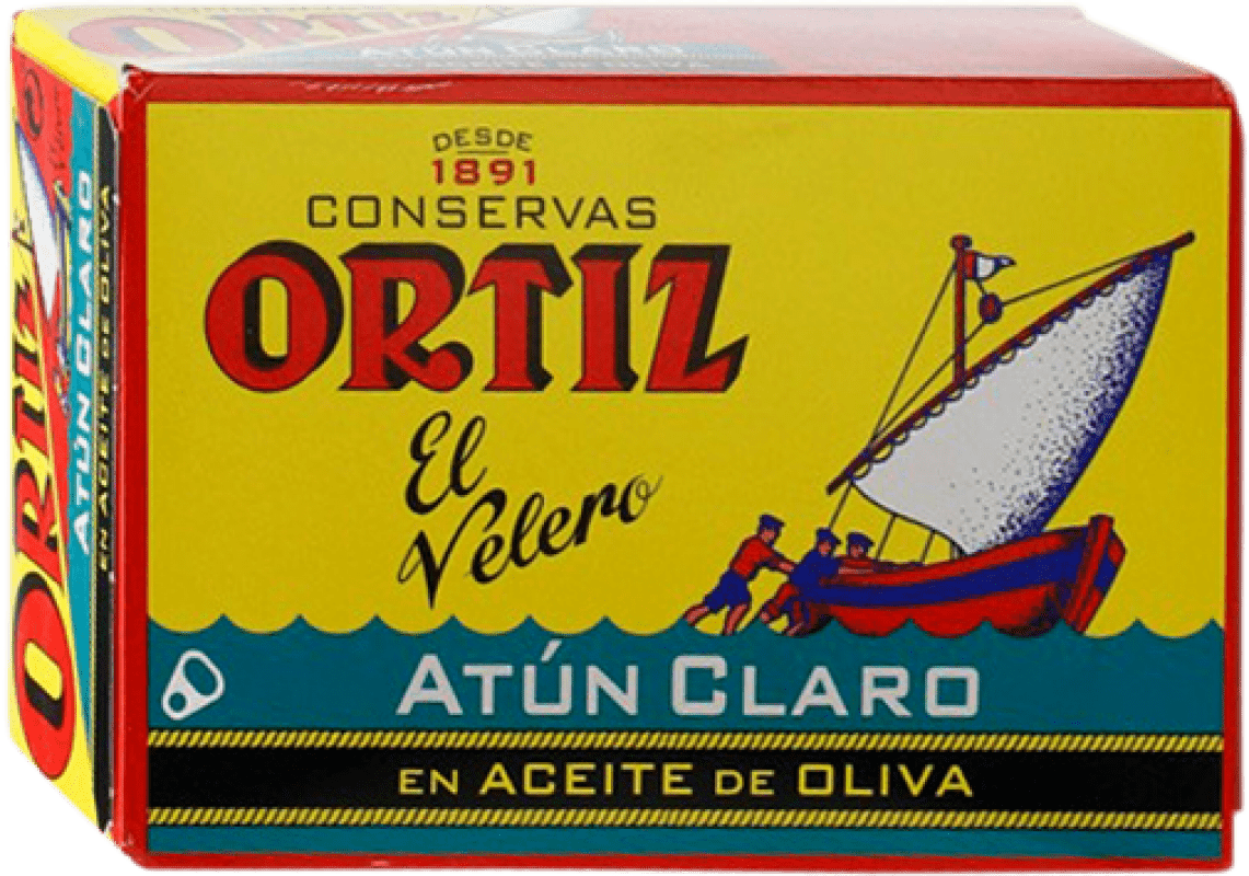 2,95 € Spedizione Gratuita | Conserve di Pesce Ortíz Atún en Aceite de Oliva Spagna