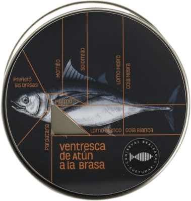 27,95 € Envio grátis | Conservas de Pescado Güeyu Mar Atún Rojo Salvaje Principado das Astúrias Espanha