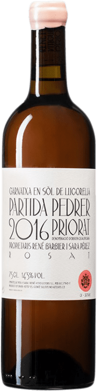 41,95 € Kostenloser Versand | Rosé-Wein Sara i René Bellvisos Pedrer Rosat D.O.Ca. Priorat Katalonien Spanien Flasche 75 cl