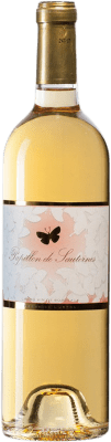 21,95 € Envío gratis | Vino blanco Château de Climens Bérénice Lurton Papillon A.O.C. Sauternes Burdeos Francia Sauvignon Blanca, Sémillon Botella 75 cl