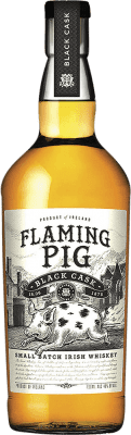 48,95 € Kostenloser Versand | Whiskey Blended West Cork Flaming Pig Black Cask Small Batch Irland Flasche 70 cl