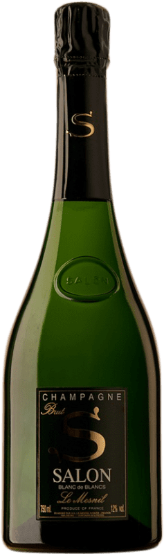 1 317,95 € Envio grátis | Espumante branco Salon Blanc de Blancs 1996 A.O.C. Champagne Champagne França Chardonnay Garrafa 75 cl