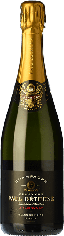 69,95 € 免费送货 | 白起泡酒 Paul Déthune Blanc de Noirs A.O.C. Champagne 香槟酒 法国 Pinot Black 瓶子 75 cl