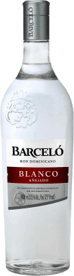 21,95 € Envio grátis | Rum Barceló Blanco Añejado República Dominicana Garrafa 1 L