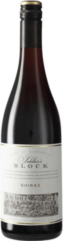 11,95 € Envio grátis | Vinho Tinto Boutinot Block Austrália Syrah 75 cl