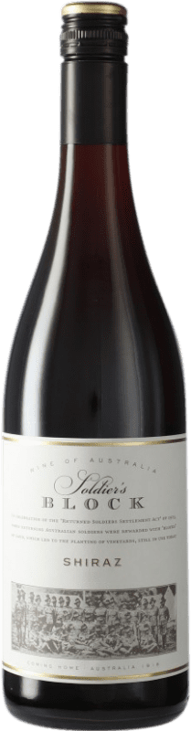 11,95 € Spedizione Gratuita | Vino rosso Boutinot Block Australia Syrah Bottiglia 75 cl