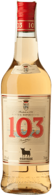 12,95 € 免费送货 | 白兰地 Osborne Bobadilla 103 D.O. Jerez-Xérès-Sherry 西班牙 瓶子 70 cl