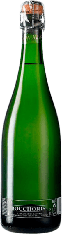 7,95 € 送料無料 | 白スパークリングワイン Tianna Negre Bocchoris de Sais Brut D.O. Cava スペイン Macabeo, Xarel·lo, Parellada ボトル 75 cl