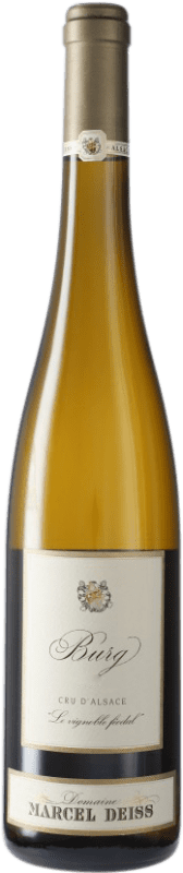 47,95 € Envío gratis | Vino blanco Marcel Deiss Burg A.O.C. Alsace Alsace Francia Riesling Botella 75 cl