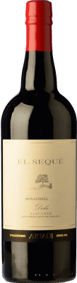 26,95 € Spedizione Gratuita | Vino rosso El Sequé Dolce D.O. Alicante Spagna Syrah, Monastrell Bottiglia 75 cl
