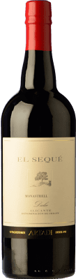 35,95 € Envío gratis | Vino Dulce El Sequé D.O. Alicante España Syrah, Monastrell 75 cl