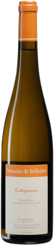 64,95 € Envio grátis | Vinho branco Bellivière Calligramme Sec Loire França Chenin Branco Garrafa 75 cl