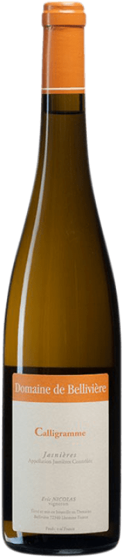 67,95 € Envio grátis | Vinho branco Domaine de Bellivière Calligramme Sec Loire França Chenin Branco Garrafa 75 cl