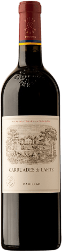 449,95 € 免费送货 | 红酒 Château Lafite-Rothschild Carruades de Lafite A.O.C. Pauillac 波尔多 法国 Merlot, Cabernet Sauvignon, Cabernet Franc, Petit Verdot 瓶子 75 cl