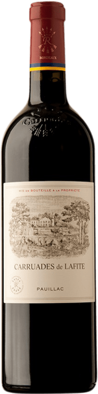 471,95 € 免费送货 | 红酒 Château Lafite-Rothschild Carruades de Lafite 预订 A.O.C. Pauillac 波尔多 法国 Merlot, Cabernet Sauvignon, Cabernet Franc, Petit Verdot 瓶子 75 cl