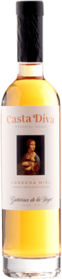 19,95 € Бесплатная доставка | Белое вино Gutiérrez de la Vega Casta Diva Cosecha — Урожай D.O. Alicante Испания Moscato — Мускат Полубутылка 37 cl Miel — Мёд
