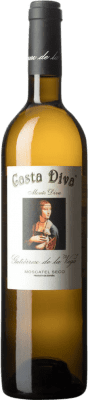 29,95 € Envío gratis | Vino blanco Gutiérrez de la Vega Casta Diva Monte Diva D.O. Alicante España Moscato Botella 75 cl