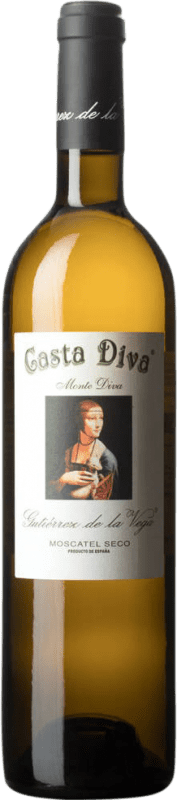 14,95 € Free Shipping | White Wine Gutiérrez de la Vega Casta Diva Monte Diva D.O. Alicante Spain Moscato — Muscat Bottle 75 cl