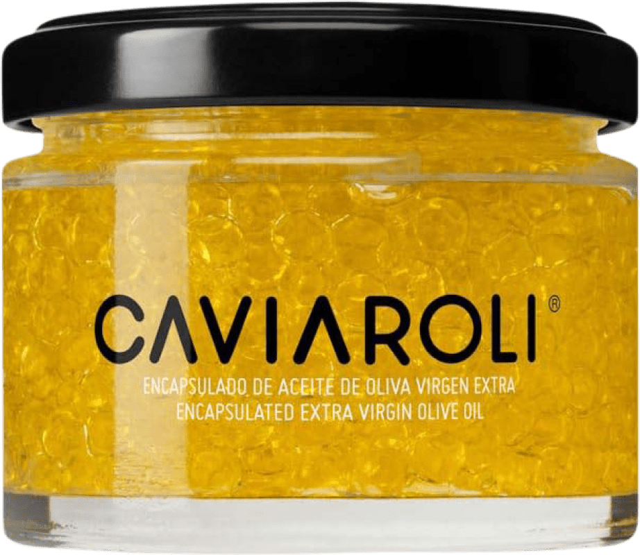 18,95 € Free Shipping | Conservas Vegetales Caviaroli Caviar de Aceite de Oliva Virgen Extra Encapsulado Spain
