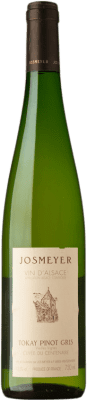 66,95 € Kostenloser Versand | Weißwein Josmeyer Centenaire 1994 A.O.C. Alsace Elsass Frankreich Pinot Grau Medium Flasche 50 cl