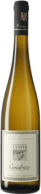 136,95 € Envio grátis | Vinho branco Georges-Vernay Chailles de L'Enfer A.O.C. Condrieu França Viognier Garrafa 75 cl
