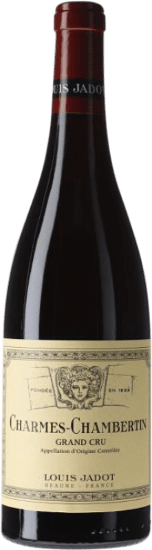 454,95 € Free Shipping | Red wine Louis Jadot Grand Cru A.O.C. Charmes-Chambertin Burgundy France Pinot Black Bottle 75 cl
