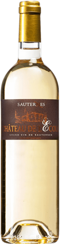 24,95 € Kostenloser Versand | Weißwein Château de l'École Château de L'Ecole A.O.C. Sauternes Bordeaux Frankreich Sémillon, Muscadelle, Sauvignon Flasche 75 cl