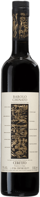 47,95 € Free Shipping | Vermouth Ceretto Chinato Rosso D.O.C.G. Barolo Piemonte Italy Medium Bottle 50 cl