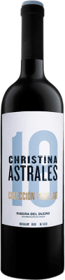 39,95 € Envio grátis | Vinho Tinto Astrales Christina D.O. Ribera del Duero Castela e Leão Espanha Tempranillo 75 cl
