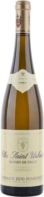 98,95 € Envío gratis | Vino Blanco Zind Humbrecht Clos Saint Urbain Rangen de Thann A.O.C. Alsace Alsace Francia Pinot Gris Botella 75 cl