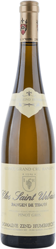 98,95 € Kostenloser Versand | Weißwein Zind Humbrecht Clos Saint Urbain Rangen de Thann A.O.C. Alsace Grand Cru Elsass Frankreich Pinot Grau Flasche 75 cl