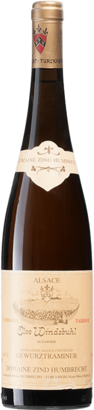 102,95 € Бесплатная доставка | Белое вино Zind Humbrecht Clos Windsbuhl V.T. A.O.C. Alsace Эльзас Франция Gewürztraminer бутылка 75 cl
